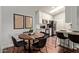 Eat-in kitchen with modern appliances and a stylish breakfast table at 8140 N 107Th Ave # 142, Peoria, AZ 85345