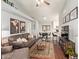 Open-concept living room with hardwood floors and modern decor at 8140 N 107Th Ave # 142, Peoria, AZ 85345