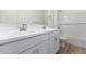 Bathroom features a double sink vanity, and tiled shower and tub, providing elegance at 11660 W Luxton Ln, Avondale, AZ 85323