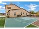 The private basketball court offers fun and fitness just steps away from the home at 30129 N 52Nd Pl, Cave Creek, AZ 85331