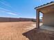 Large backyard with potential for landscaping and outdoor activities at 37126 W Prado St, Maricopa, AZ 85138