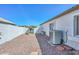 A gravel backyard with a partial view of mountains at 5226 W Pontiac Dr, Glendale, AZ 85308
