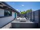 Relaxing courtyard featuring a chic seating area and decorative rock garden at 5809 N 10Th Pl, Phoenix, AZ 85014