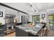 Modern kitchen boasts a granite island, stainless steel appliances, and sleek cabinetry at 5809 N 10Th Pl, Phoenix, AZ 85014