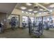 Bright gym with modern exercise machines and equipment for a full body workout at 6094 E Evening Glow Dr, Scottsdale, AZ 85266