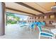 Covered outdoor seating area offering comfortable lounge chairs and tables for relaxation and community gatherings at 6094 E Evening Glow Dr, Scottsdale, AZ 85266