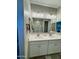 Stylish bathroom featuring double sinks, modern lighting, and a spacious feel at 905 S 108Th Ave, Avondale, AZ 85323
