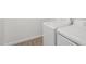 Laundry area featuring modern white washer and dryer appliances at 9543 W Parkway Dr, Tolleson, AZ 85353