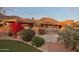 Expansive backyard with manicured landscaping, luxurious pool, and stunning mountain views at 12711 N 117Th St, Scottsdale, AZ 85259