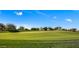 Scenic view of the lush green golf course adjacent to the property, under a bright blue sky at 37200 N Cave Creek Rd # 1122, Scottsdale, AZ 85262
