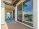 View of spacious balcony with large glass slider providing indoor-outdoor living experience at 5100 E Rancho Paloma Dr # 2078, Cave Creek, AZ 85331