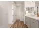 Bathroom with dual sinks and tile flooring at 5100 E Rancho Paloma Dr # 2078, Cave Creek, AZ 85331