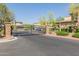Secured gated entrance to the community ensuring privacy and security for residents at 5100 E Rancho Paloma Dr # 2078, Cave Creek, AZ 85331