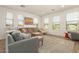Comfortable living room provides lots of seating and natural light at 5100 E Rancho Paloma Dr # 2078, Cave Creek, AZ 85331