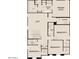 Detailed second floor plan showing primary suite and secondary bedrooms at 5535 S 240Th Ln, Buckeye, AZ 85326