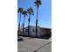 Single-story home featuring a carport and multiple palm trees in the front yard at 625 W Mckellips Rd # 279, Mesa, AZ 85201