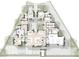 Detailed floor plan showcasing the home's layout, including bedrooms, bathrooms, kitchen, and outdoor amenities at 7141 E Ironwood Dr, Paradise Valley, AZ 85253