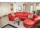 Cozy living room with a comfortable couch and stylish decor at 7575 E Indian Bend Rd # 1012, Scottsdale, AZ 85250