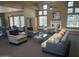 Community lounge with comfortable seating areas for residents and guests at 7575 E Indian Bend Rd # 1012, Scottsdale, AZ 85250