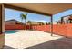 Private backyard oasis with refreshing pool, mature palm trees and shade at 1051 E Julie Ave, San Tan Valley, AZ 85140