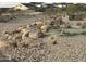 Relaxing community park with desert landscaping, walking trails, rocks, and native trees at 15911 W Montana De Oro Dr, Surprise, AZ 85387