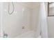 Bathroom with tile shower and tub combination at 17696 N 168Th Dr, Surprise, AZ 85374