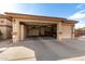 Spacious garage with built-in cabinets and storage space at 17696 N 168Th Dr, Surprise, AZ 85374