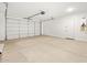 Spacious two car garage with epoxy floors and high ceilings at 17809 W Elm St, Goodyear, AZ 85395