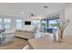 Cozy living area with dining table and chairs, with access to covered patio at 18332 E Spring Valley Ct, Rio Verde, AZ 85263
