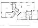 Detailed floorplan showcasing the layout of the home with the garage, bedroom, and kitchen at 301 S 225Th Ave, Buckeye, AZ 85326