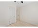 A bedroom featuring hardwood floors and two closets at 311 N Henkel --, Mesa, AZ 85201