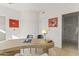 Bright office with artistic elements, featuring a distinctive desk and modern lighting at 312 E Windsor Ave # 3, Phoenix, AZ 85004
