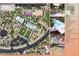 A vibrant community featuring a pool, playground, ramada, sports courts, lawns, and ample parking at 46392 W Lander Ln, Maricopa, AZ 85139