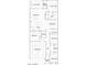Detailed floor plan showcasing the layout of the home, including bedrooms, bathrooms, and living spaces at 4975 S 233Rd Dr, Buckeye, AZ 85326