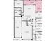 Layout of a new home floorplan displaying a large great room, 3 car tandem garage, and covered patio at 5210 W Top Hand Trl, Laveen, AZ 85339