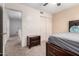 Cozy bedroom with closet and neutral carpet at 5407 W North Ln, Glendale, AZ 85302
