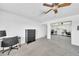 Spacious bedroom with neutral carpet and large mirrored closet doors at 633 W Southern Ave # 1131, Tempe, AZ 85282