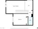 Second floor plan showing the loft, hall, bedroom, and bath at 633 W Southern Ave # 1131, Tempe, AZ 85282