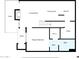 First floor plan showing the living room, dining area, kitchen, and Primary bedroom at 633 W Southern Ave # 1131, Tempe, AZ 85282
