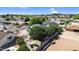 Backyard with mature trees, a gazebo, and a privacy fence for outdoor enjoyment at 645 S 54Th St, Mesa, AZ 85206