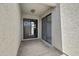 Enclosed private patio with sliding glass doors to the interior living space at 850 S River Dr # 1068, Tempe, AZ 85281