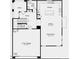 Functional floor plan featuring a spacious kitchen, great room, and a 2-car garage at 9952 W Piccadilly Rd, Avondale, AZ 85392