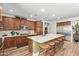 Well-appointed kitchen featuring a large island, modern appliances, and lots of cabinet space at 2024 E Taurus Pl, Chandler, AZ 85249