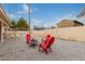 Comfortable backyard area with cozy outdoor seating and view of the refreshing swimming pool at 2324 E Cortez St, Phoenix, AZ 85028