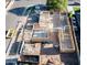 Aerial view featuring the wood framework of a new building under construction at 2546 E Roma Ave, Phoenix, AZ 85016