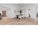 Bright dining area featuring a minimalist table setting and modern decor at 2546 E Roma Ave, Phoenix, AZ 85016