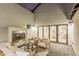Charming outdoor patio with fireplace, comfortable seating, and seamless indoor-outdoor flow at 2546 E Roma Ave, Phoenix, AZ 85016