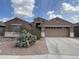 Charming single-story home with desert landscaping, neutral colors, and a spacious two-car garage at 29193 N Mountain View Rd, San Tan Valley, AZ 85143