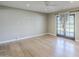 Neutral living area showing natural light and light colored wood flooring at 3138 N 82Nd Pl, Scottsdale, AZ 85251