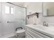 Bathroom featuring a toilet, sink, mirror, and shower at 4343 E Union Hills Dr, Phoenix, AZ 85050